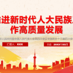 推进新时代人大民族工作高质量发展-深度文库